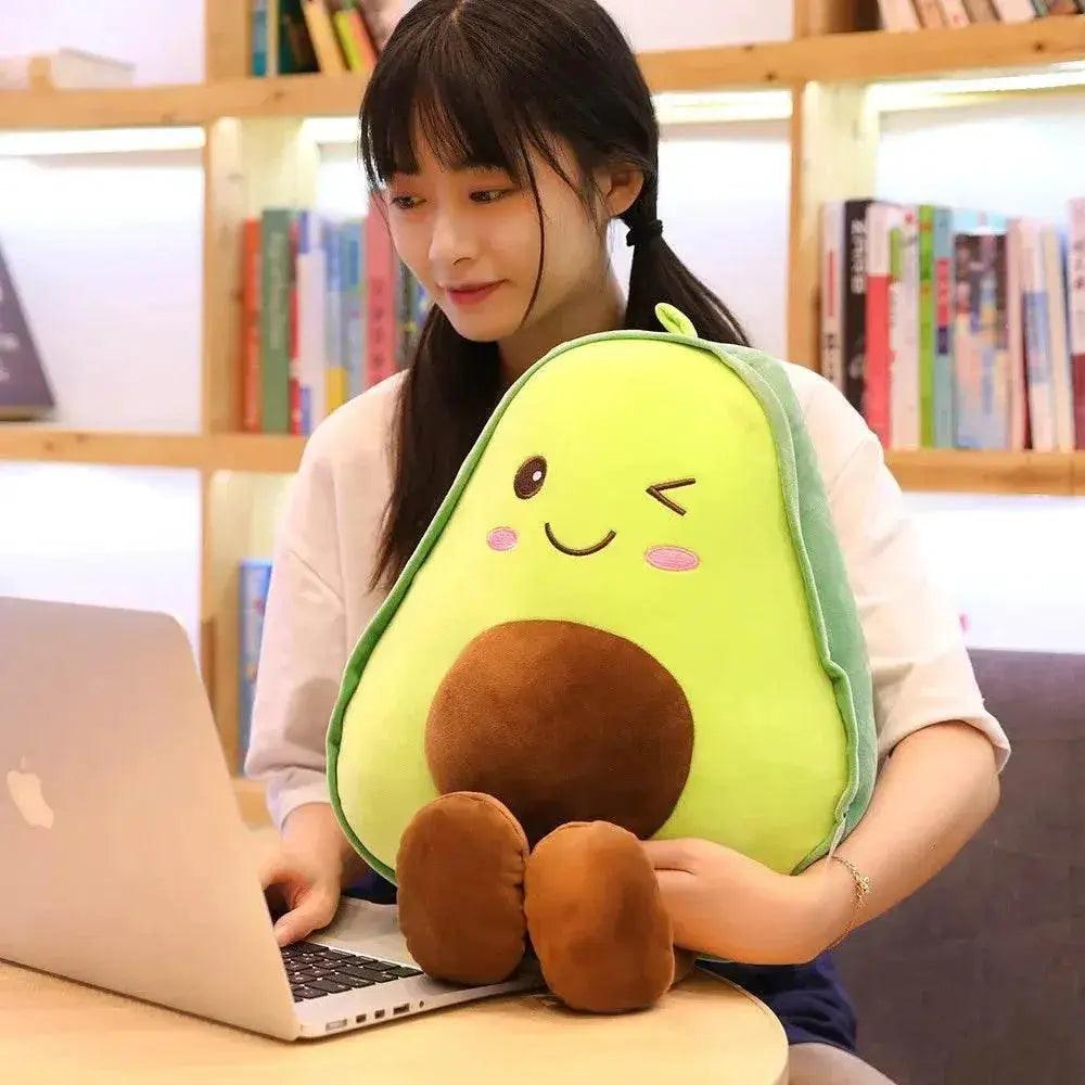  30/45/55CM Cute Avocado Plush Toy Girl Pillow Simulation Fruit Stuffed Doll Birthday Gift For Men And Women -  ToylandEU™