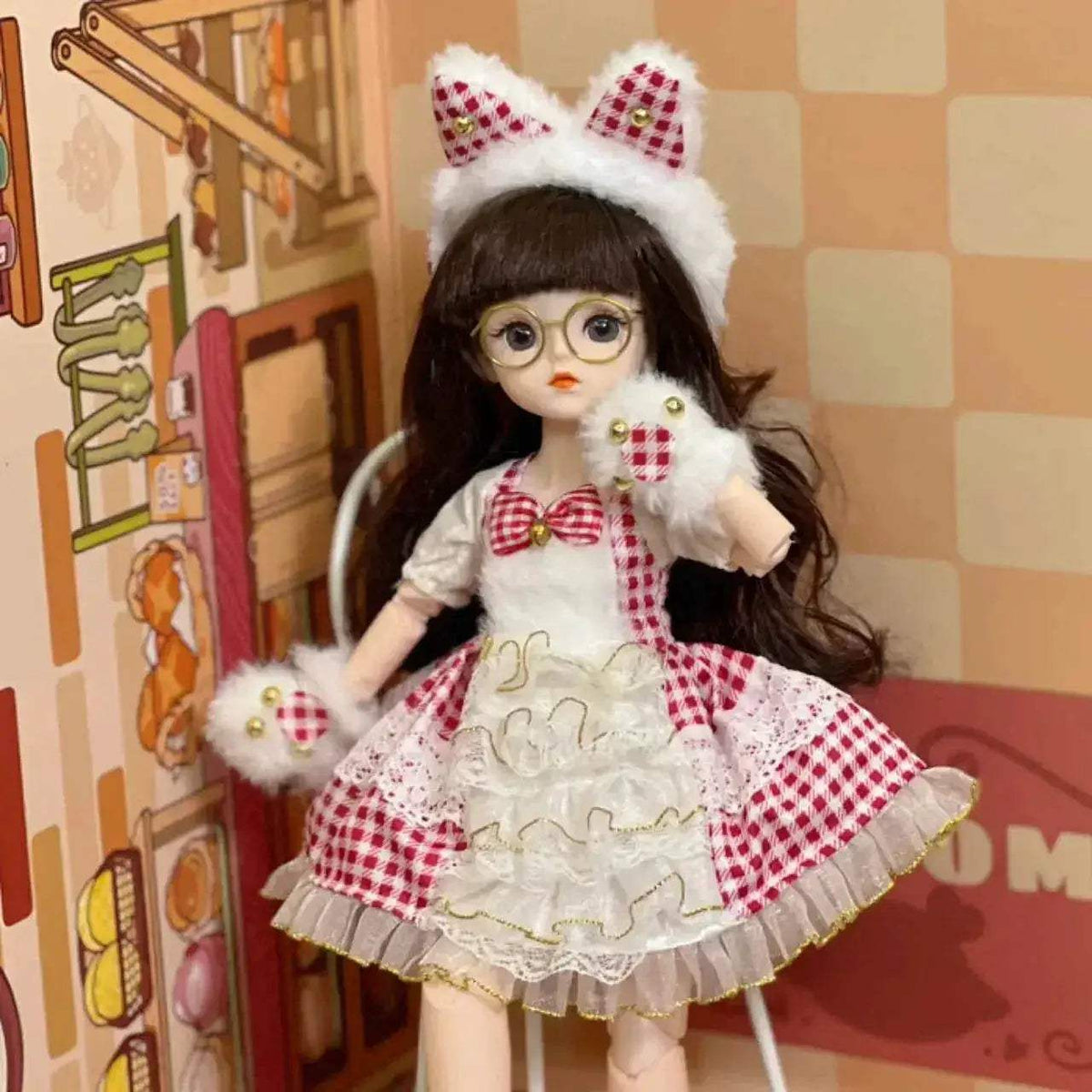  1/6 Bjd Doll Starry Blue Eyes 30CM Jointed Fashion Toy -  ToylandEU™