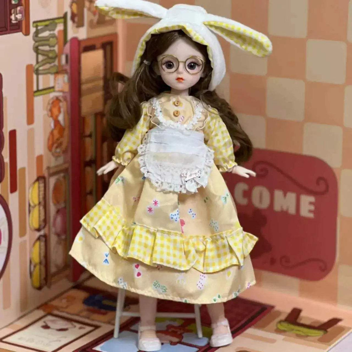  1/6 Bjd Doll Starry Blue Eyes 30CM Jointed Fashion Toy -  ToylandEU™