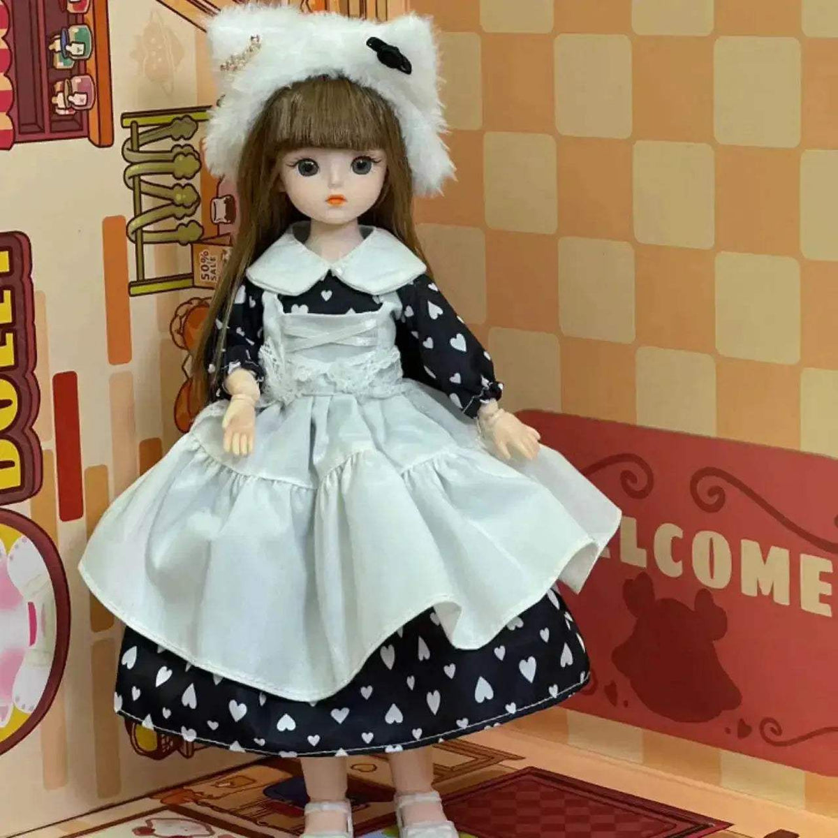 1/6 Bjd Doll Starry Blue Eyes 30CM Jointed Fashion Toy -  ToylandEU™