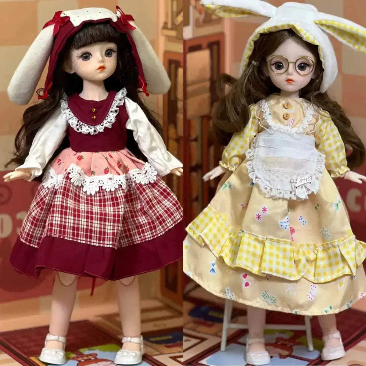  1/6 Bjd Doll Starry Blue Eyes 30CM Jointed Fashion Toy -  ToylandEU™