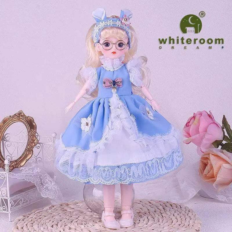  1/6 Bjd Doll Starry Blue Eyes 30CM Jointed Fashion Toy -  ToylandEU™