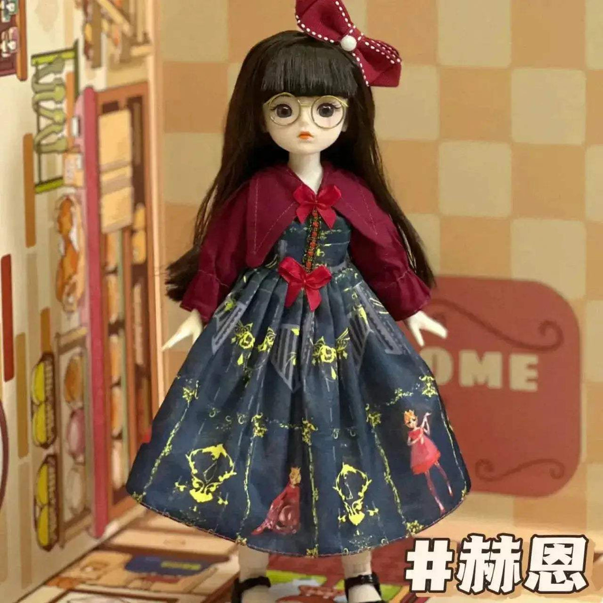  1/6 Bjd Doll Starry Blue Eyes 30CM Jointed Fashion Toy -  ToylandEU™