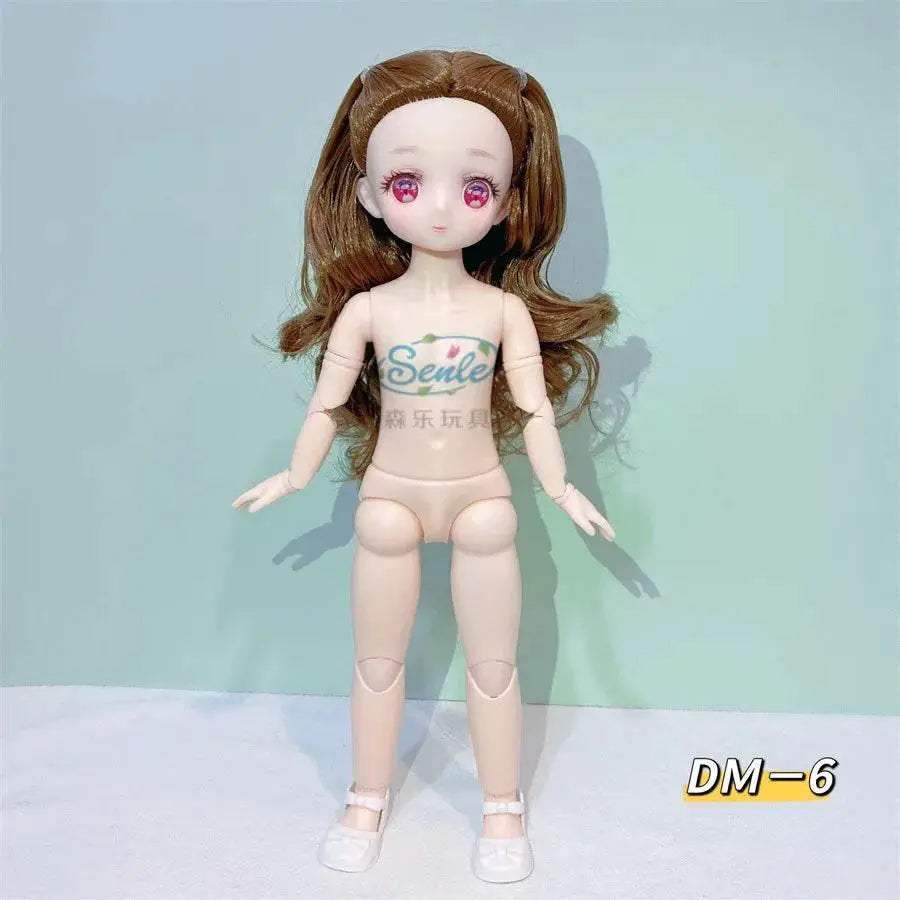  Bjd Doll Body 1/6 Manga Face Anime 3D Eyes 30cm Doll -  ToylandEU™