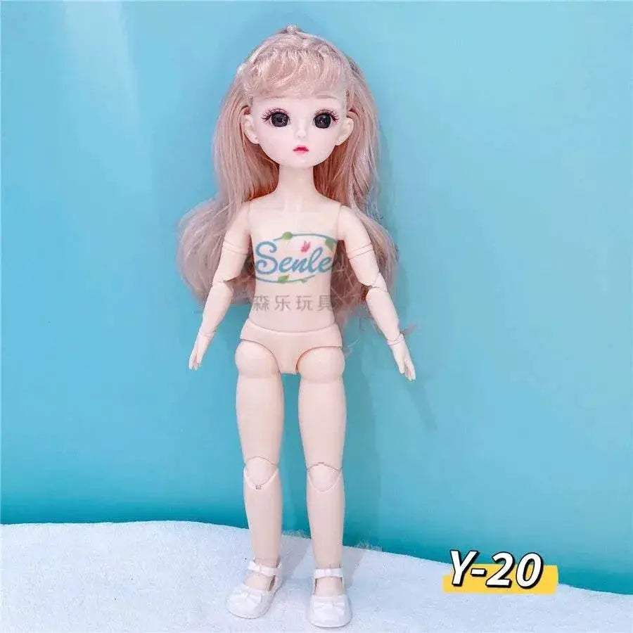  Bjd Doll Body 1/6 Manga Face Anime 3D Eyes 30cm Doll -  ToylandEU™