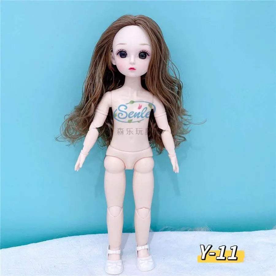  Bjd Doll Body 1/6 Manga Face Anime 3D Eyes 30cm Doll -  ToylandEU™