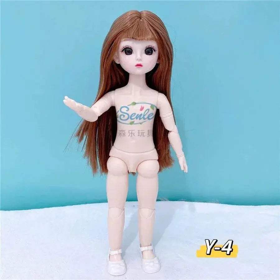  Bjd Doll Body 1/6 Manga Face Anime 3D Eyes 30cm Doll -  ToylandEU™