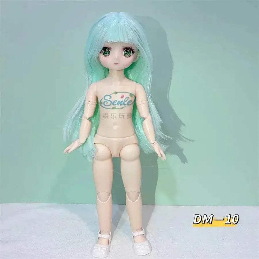  Bjd Doll Body 1/6 Manga Face Anime 3D Eyes 30cm Doll -  ToylandEU™