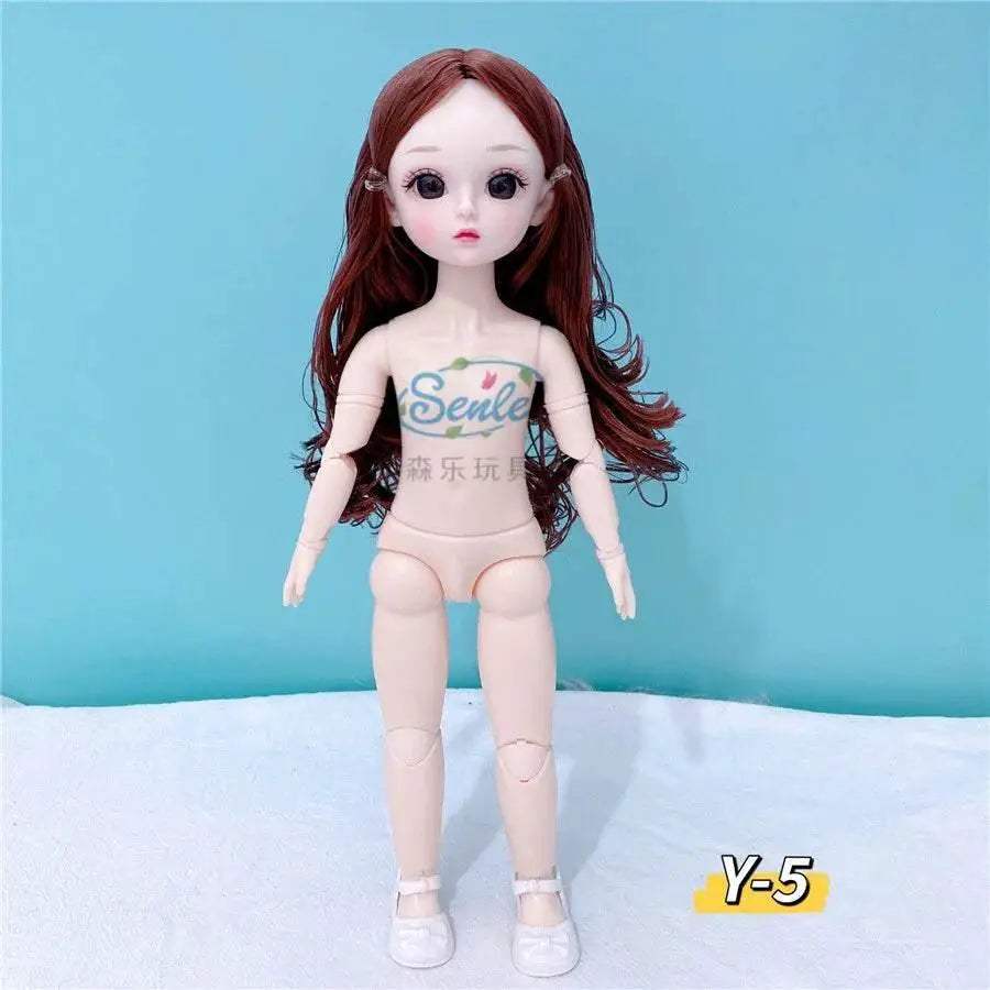  Bjd Doll Body 1/6 Manga Face Anime 3D Eyes 30cm Doll -  ToylandEU™