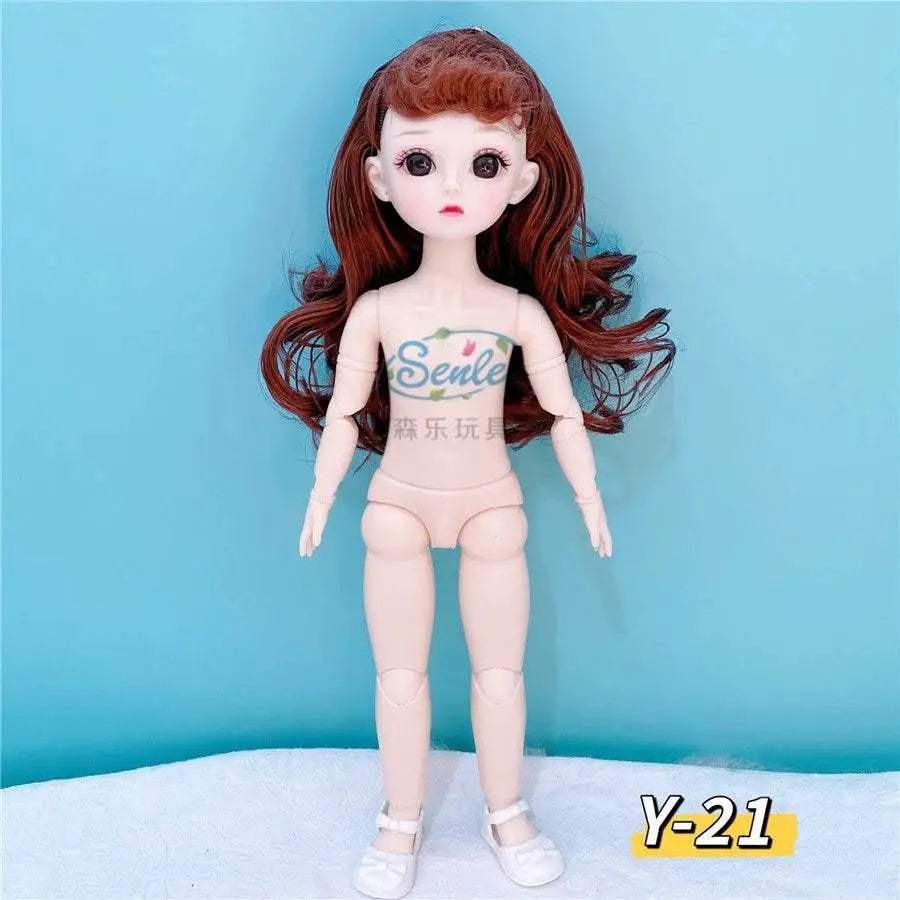  Bjd Doll Body 1/6 Manga Face Anime 3D Eyes 30cm Doll -  ToylandEU™