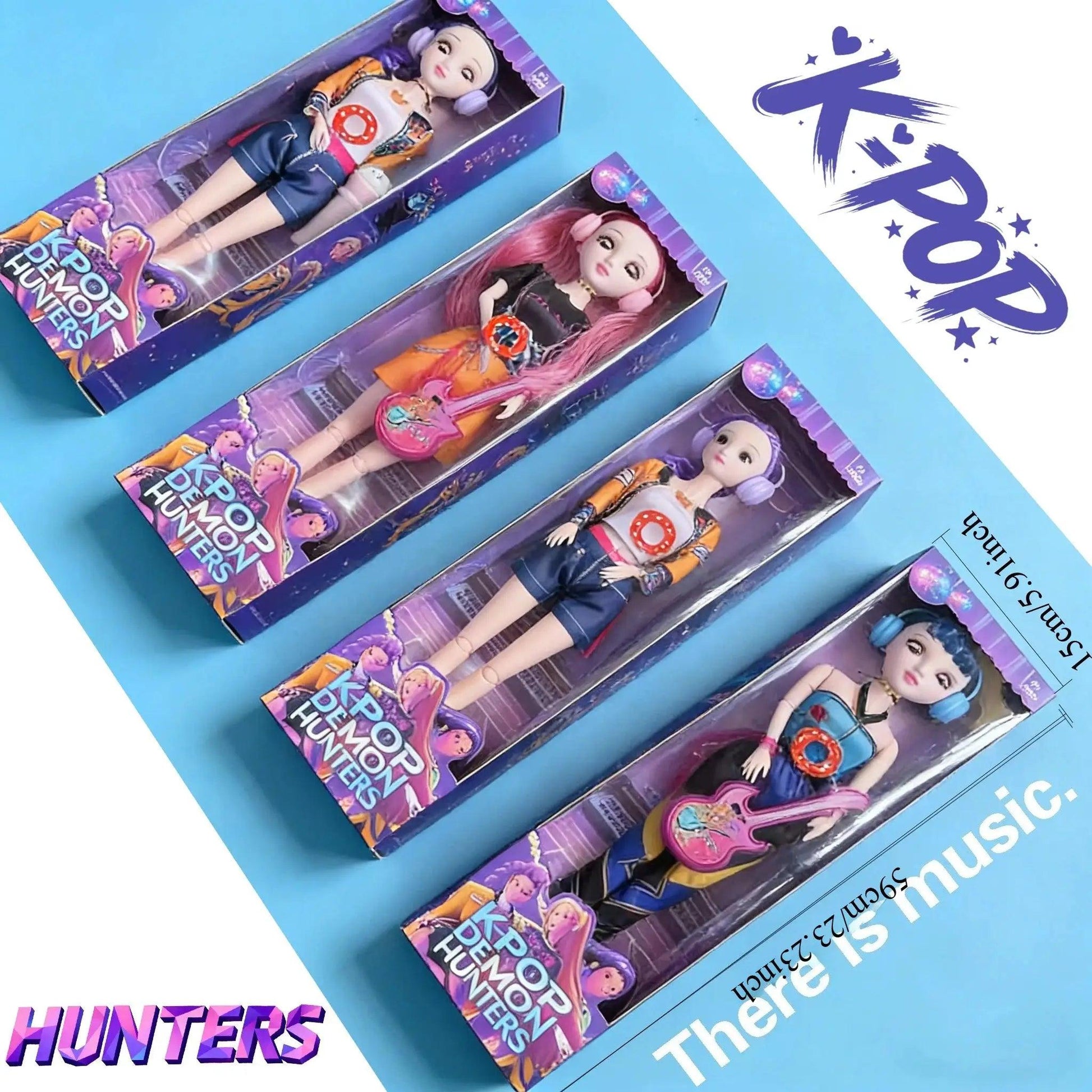  Kpop Dolls 60cm Large Vinyl Posable With Moving Eyes -  ToylandEU™