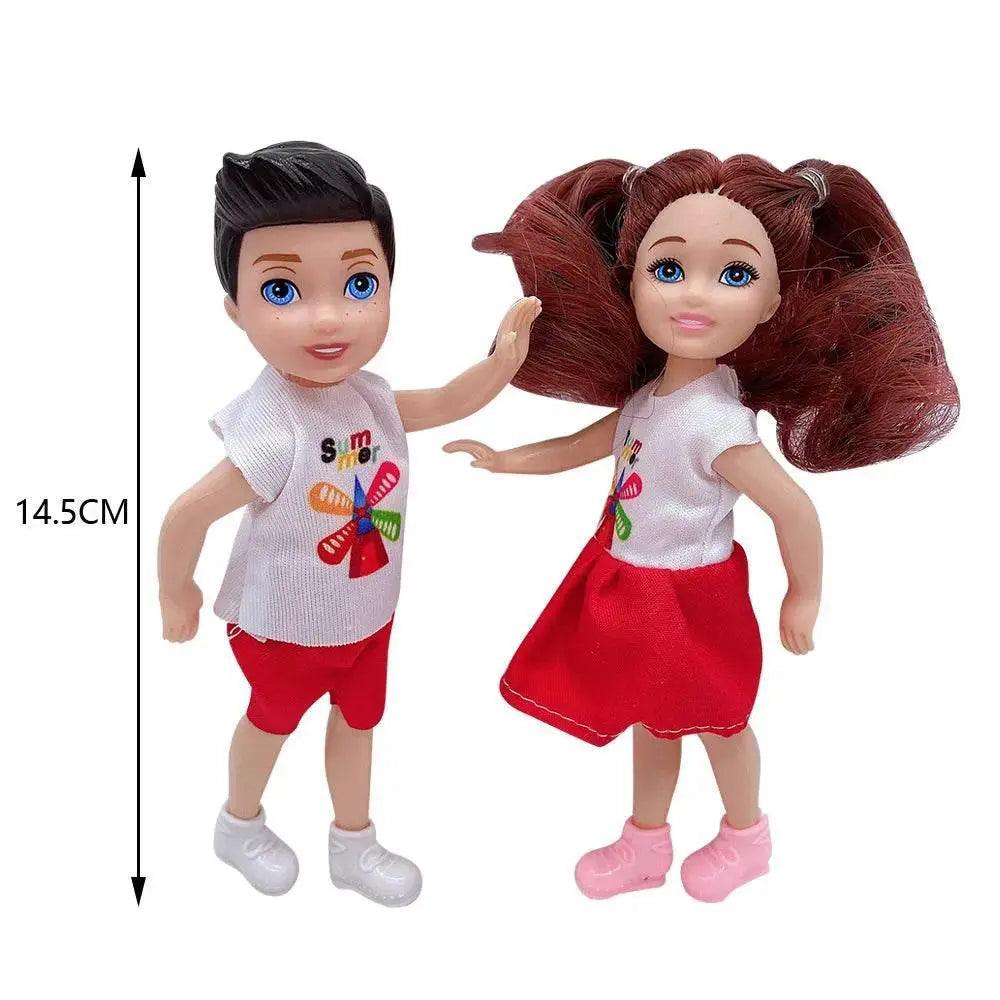  Doll Accessories Baby Dolls Pregnant Mom Father Family Set -  ToylandEU™