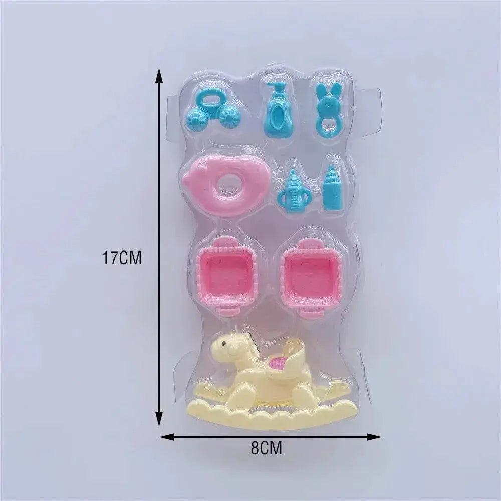  Doll Accessories Baby Dolls Pregnant Mom Father Family Set -  ToylandEU™