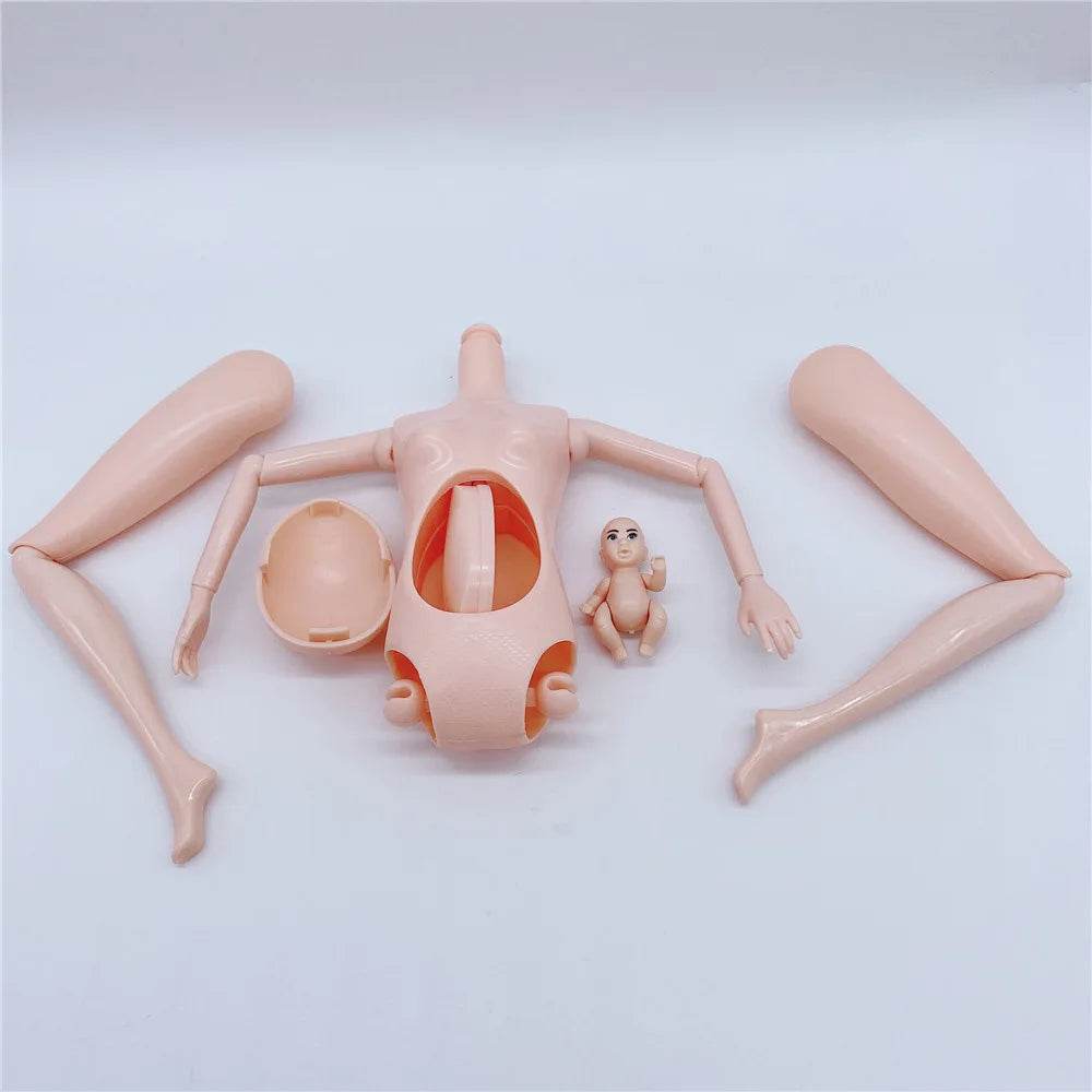 Doll Accessories Baby Dolls Pregnant Mom Father Family Set - ToylandEU
