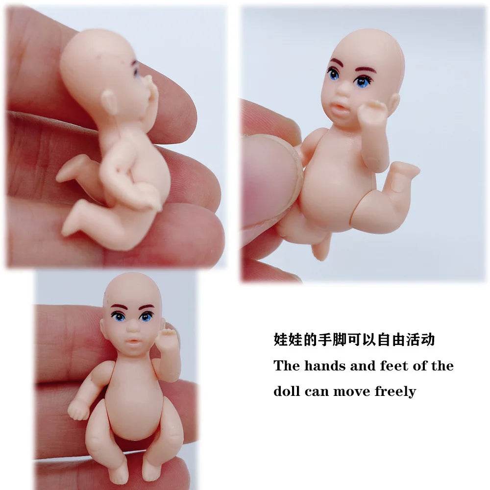 Doll Accessories Baby Dolls Pregnant Mom Father Family Set - ToylandEU