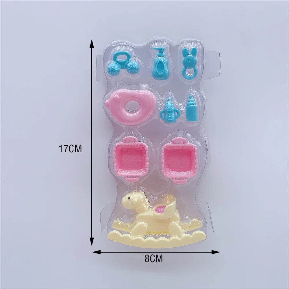 Doll Accessories Baby Dolls Pregnant Mom Father Family Set - ToylandEU