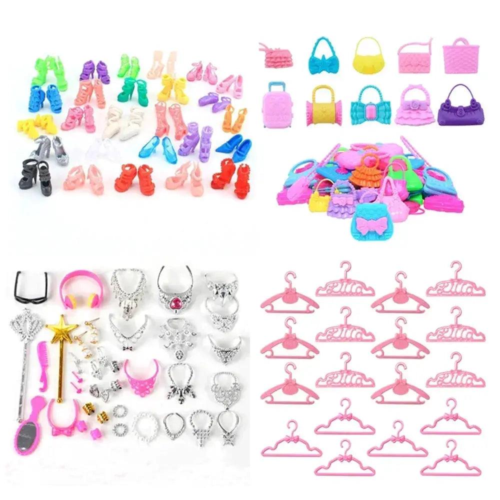  Barbie Doll Accessories Set With Outfits And Shoes -  ToylandEU™