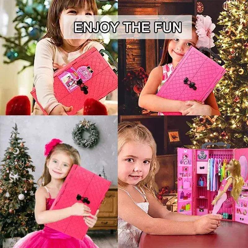  Doll Accessories Wardrobe Set With 73 Pieces For Play -  ToylandEU™