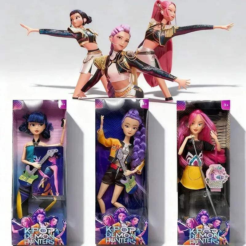 Doll Action Figure Kpop Demon Hunters for Girls Collectible - ToylandEU