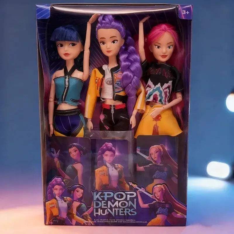 Doll Action Figure Kpop Demon Hunters for Girls Collectible - ToylandEU