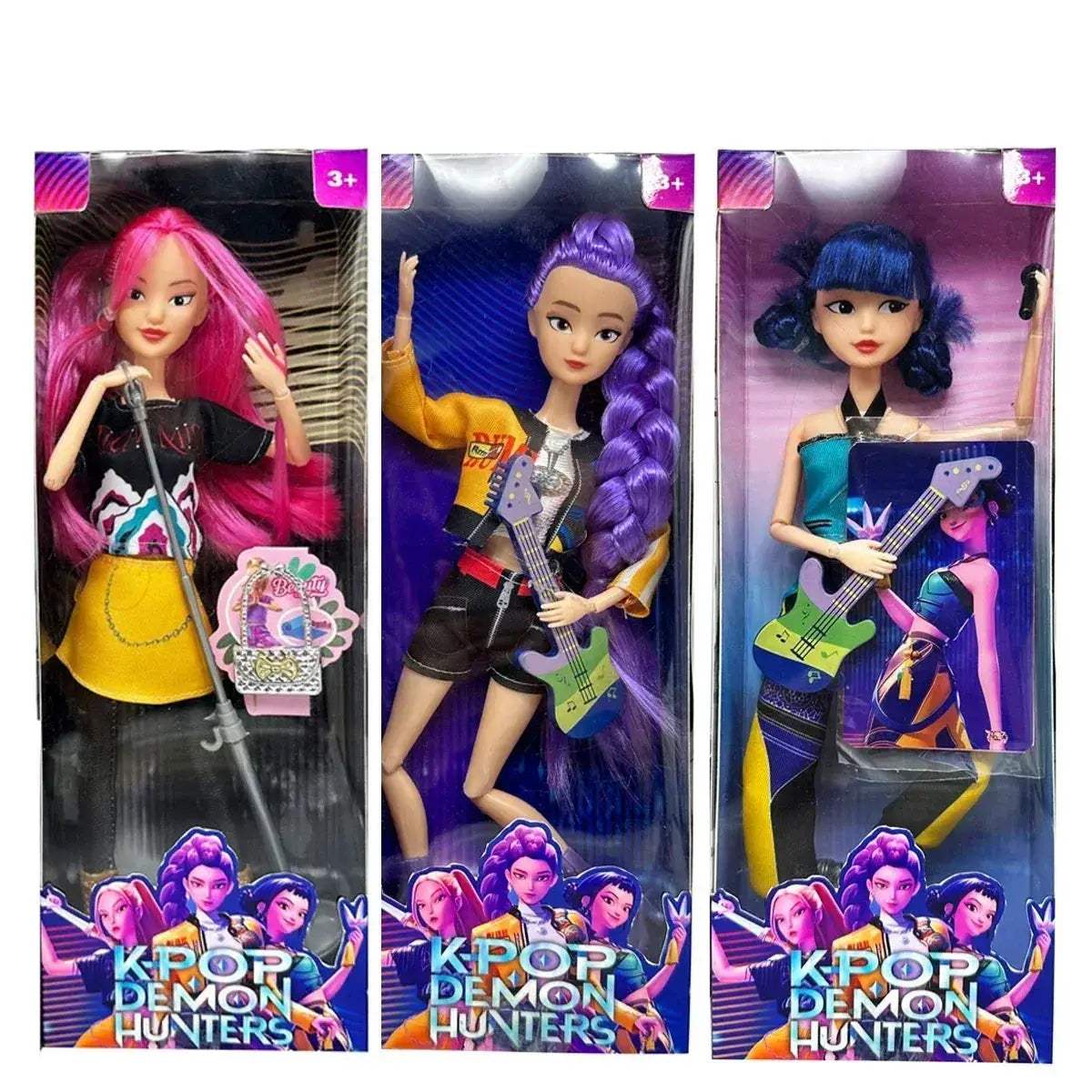 Doll Action Figure Kpop Demon Hunters for Girls Collectible - ToylandEU