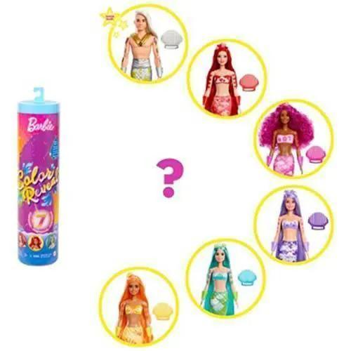  Barbie Color Reveal Mermaid Doll -  ToylandEU™
