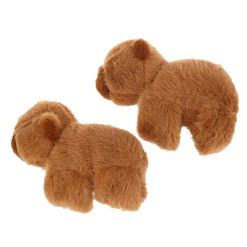  Bracelet Wrist Lying Down Doll Capybara Doll Snap Ring Cute Plush Toy -  ToylandEU™