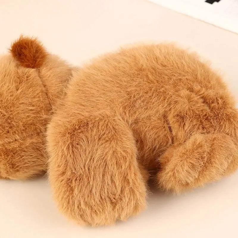  Bracelet Wrist Lying Down Doll Capybara Doll Snap Ring Cute Plush Toy -  ToylandEU™