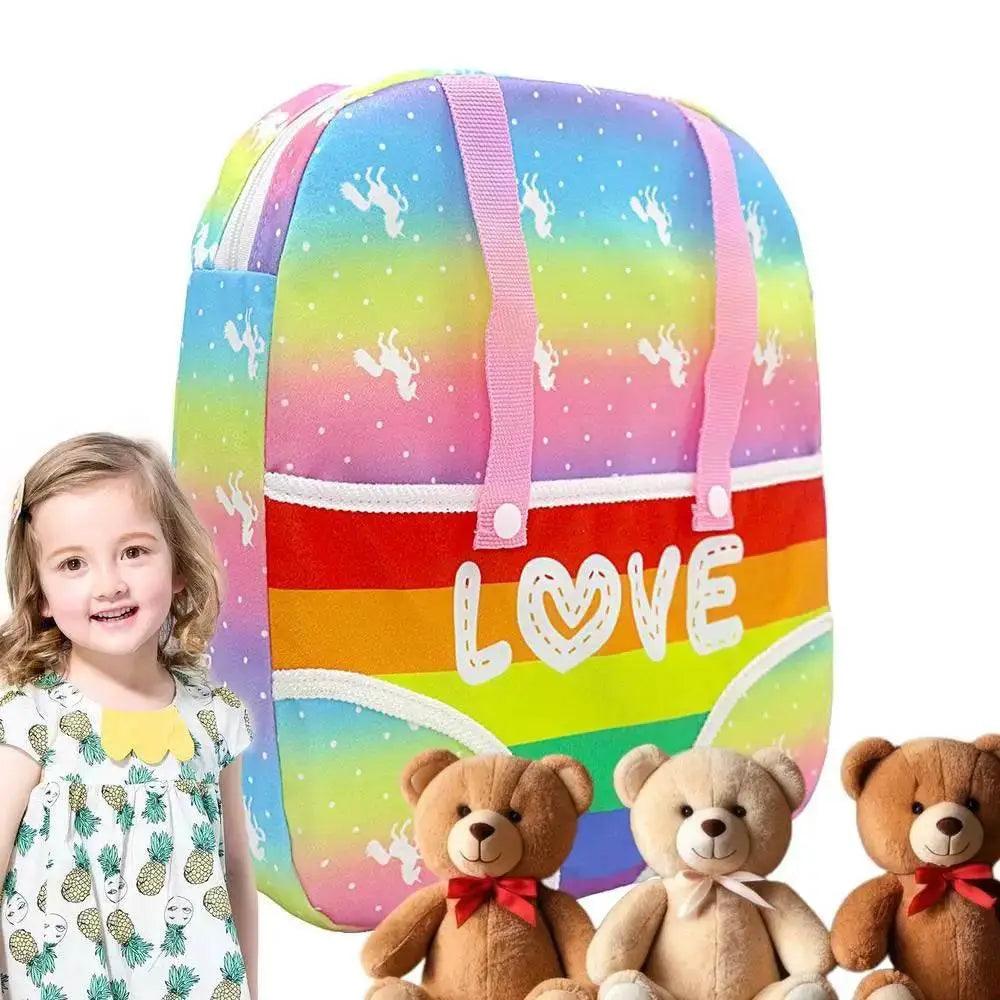  Doll Carrier Backpack for Front and Back Use - Fun Accessories with Storage for American Baby Dolls -  ToylandEU™