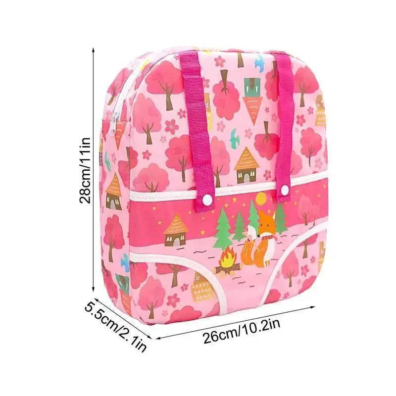  Doll Carrier Backpack for Front and Back Use - Fun Accessories with Storage for American Baby Dolls -  ToylandEU™