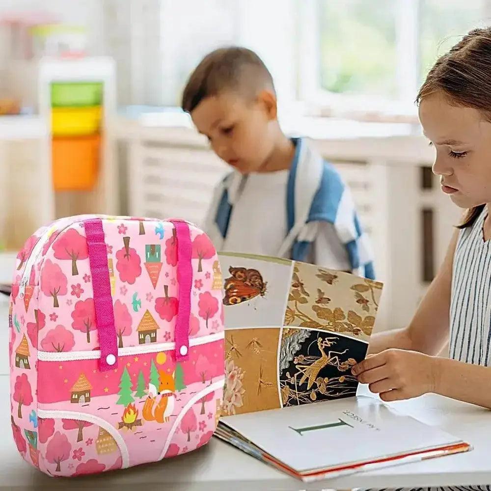  Doll Carrier Backpack for Front and Back Use - Fun Accessories with Storage for American Baby Dolls -  ToylandEU™
