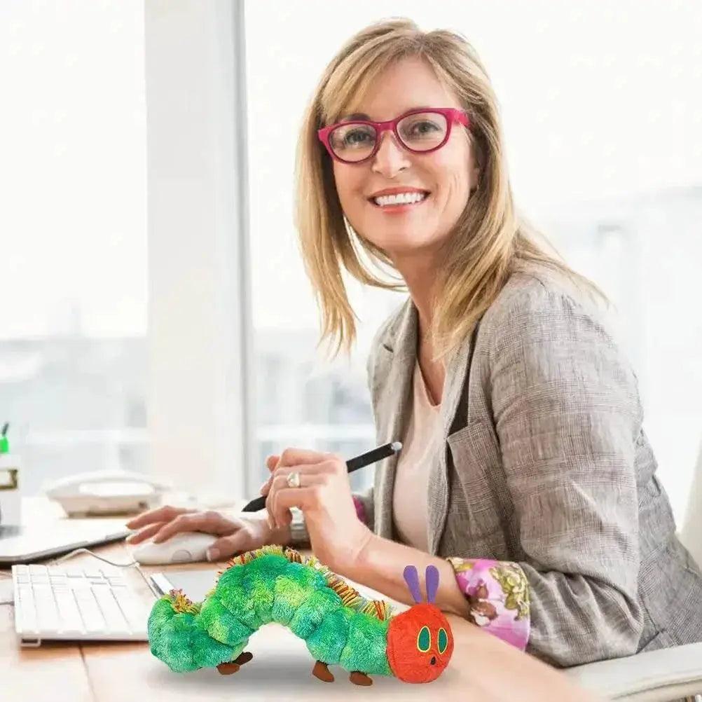  22CM Caterpillar Soft Toy Green Cotton Plush Animal Doll Lovely Very Hungry Creative Gift for Kids Home Decoration -  ToylandEU™