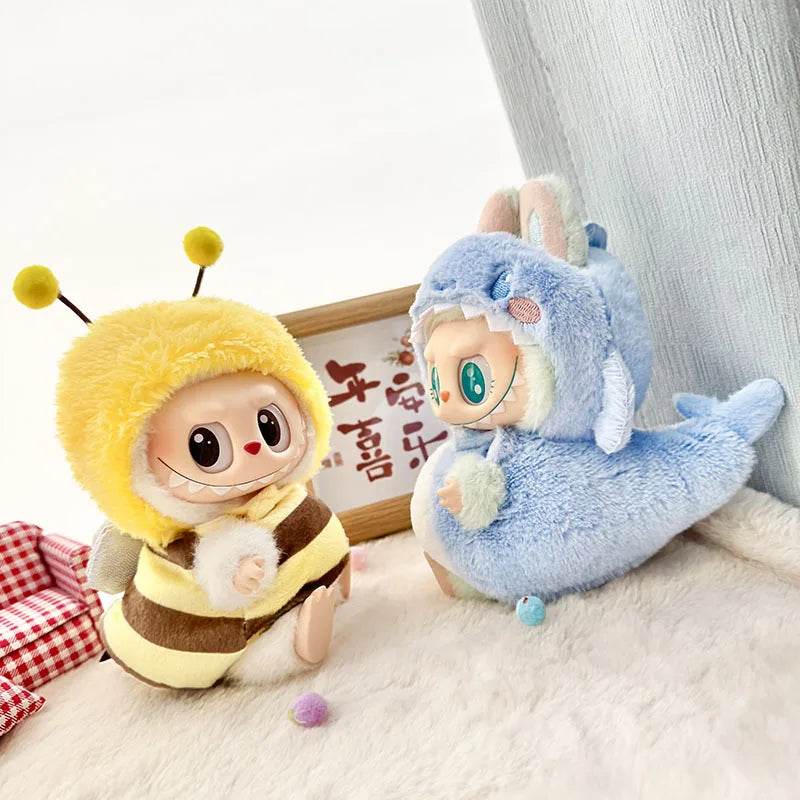 Doll Clothes For 15-17cm Labubu Pendant Baby Bee Shark - ToylandEU