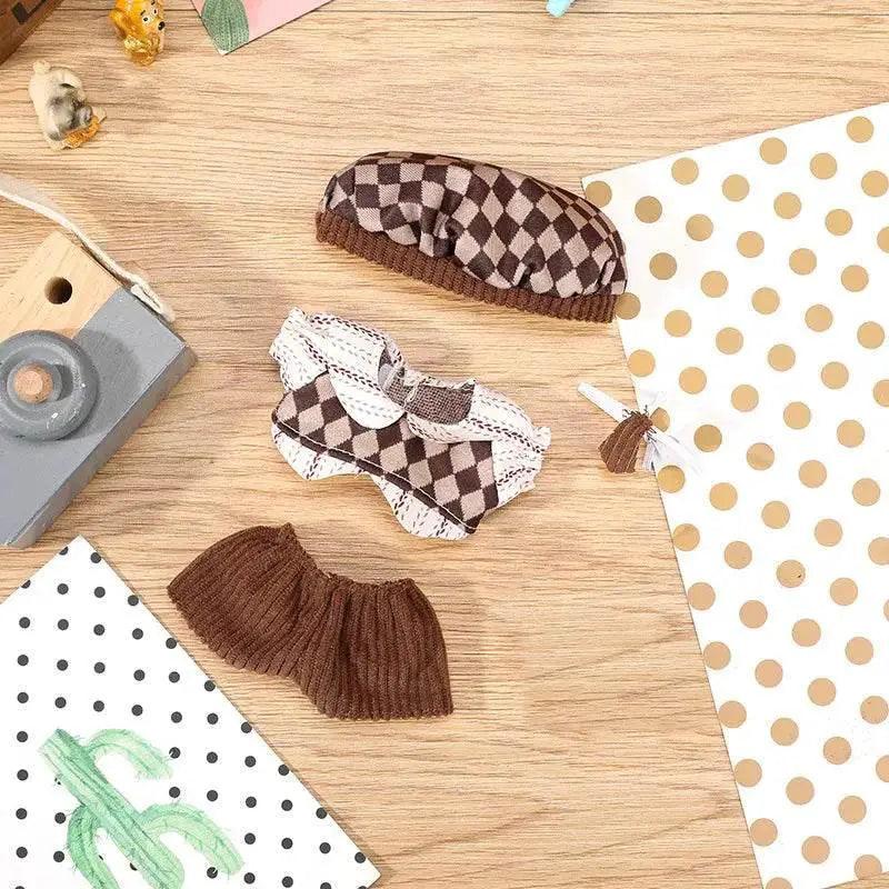  Doll Clothes For 17CM Labubu Fashion Mini Plush Doll -  ToylandEU™