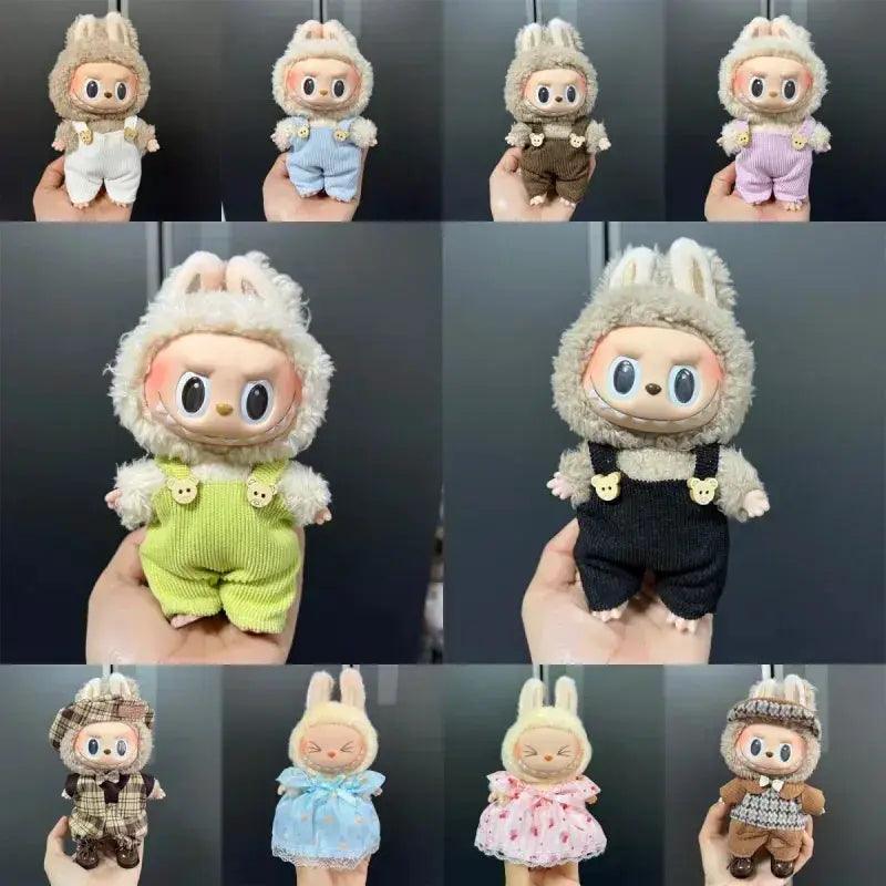  Doll Clothes Labubu 17cm Overalls Gift Set -  ToylandEU™