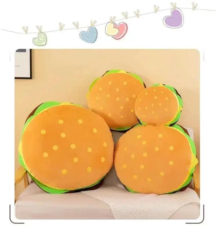  Creative Cartoon French Fries Hamburger Pizza Ornaments Couple Plush Toy Doll for Girls and Boys Birthday Gifts -  ToylandEU™