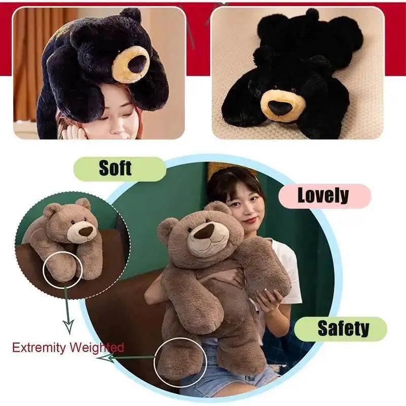  Cuddle Comfort Weighted Bear Doll - Soothing Plush Toy for Kids -  ToylandEU™