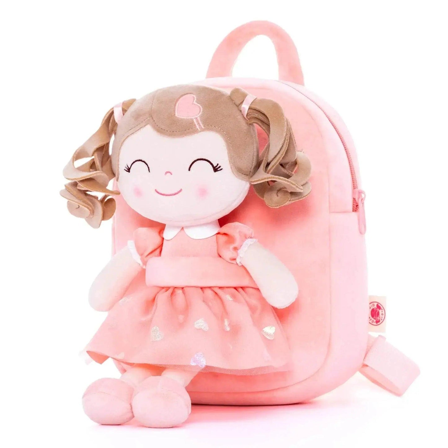  Curls Princess Doll Plush Backpack for Girls - Gloveleya Soft Stuffed Toy Gifts -  ToylandEU™