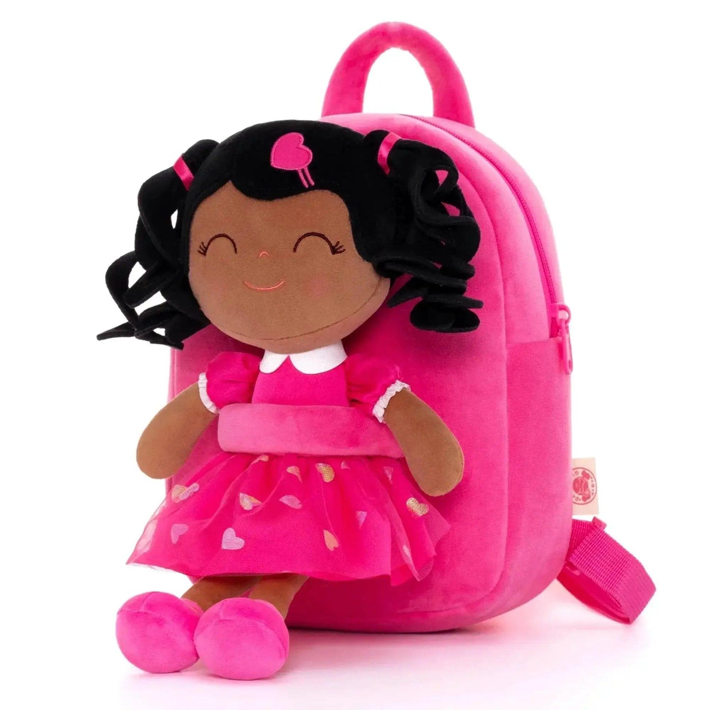  Curls Princess Doll Plush Backpack for Girls - Gloveleya Soft Stuffed Toy Gifts -  ToylandEU™