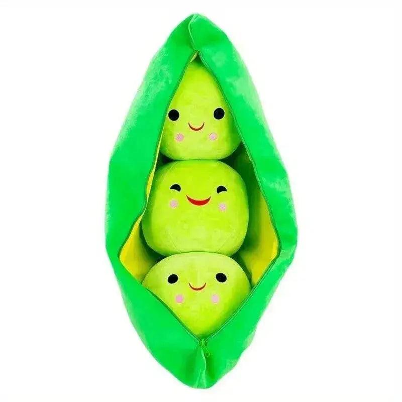  Cute Plush Peas Filled Plant Toy Creative Pea Children Kawaii Doll Bean Baby Pillow Cushion Girl Gift -  ToylandEU™