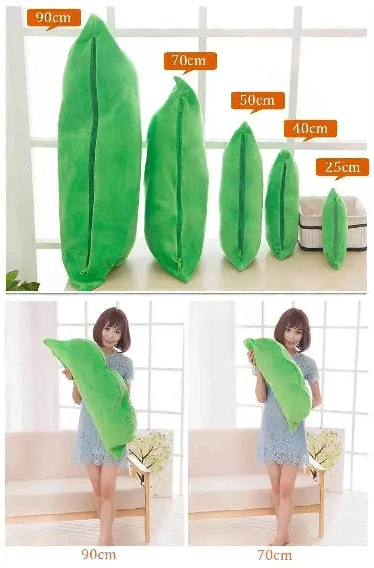  Cute Plush Peas Filled Plant Toy Creative Pea Children Kawaii Doll Bean Baby Pillow Cushion Girl Gift -  ToylandEU™