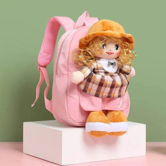  Enchanted Plush Doll Backpack for Kids - Ideal for Nursery Fun! -  ToylandEU™
