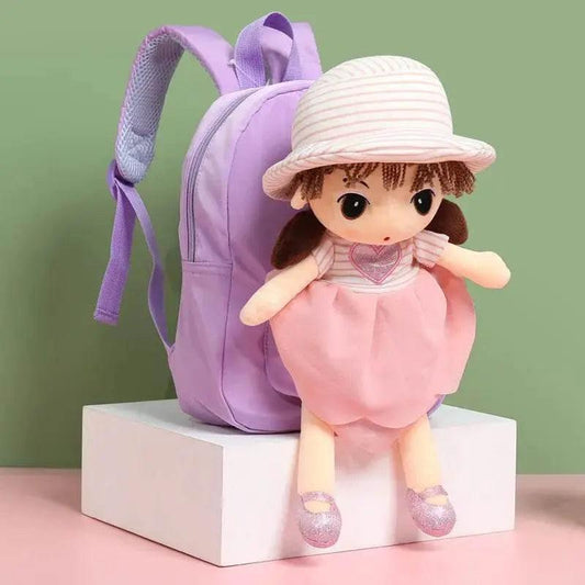  Enchanted Plush Doll Backpack for Kids - Ideal for Nursery Fun! -  ToylandEU™