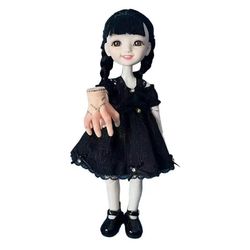  Fashion 1/6 Bjd Doll Black Braid 30cm with Multiple Joints Girls Kids Toy -  ToylandEU™