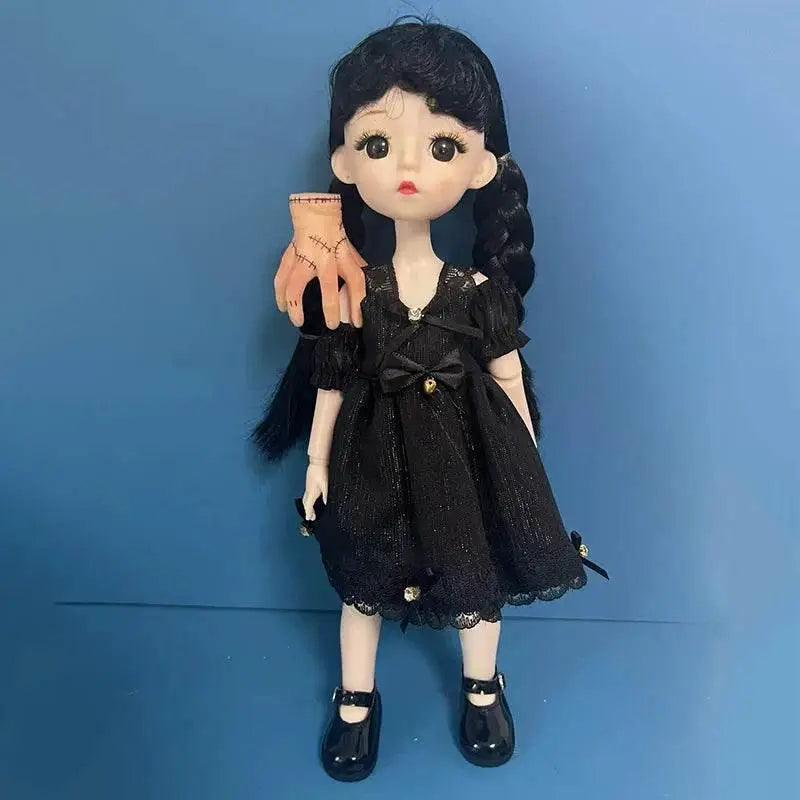  Fashion 1/6 Bjd Doll Black Braid 30cm with Multiple Joints Girls Kids Toy -  ToylandEU™
