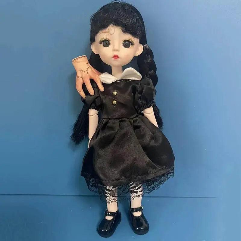  Fashion 1/6 Bjd Doll Black Braid 30cm with Multiple Joints Girls Kids Toy -  ToylandEU™