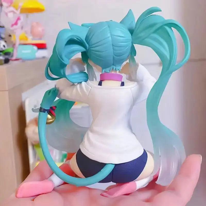  Hatsune Miku Anime Figure Cat Ear Doll For Car Decor -  ToylandEU™
