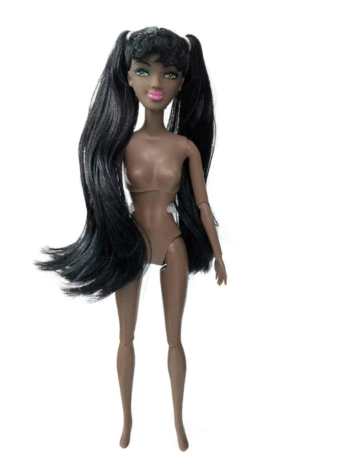  30cm Height Black Dolls Multi-jointed African Dolls with Black Hair for Girls Diy Dress Up Toys -  ToylandEU™