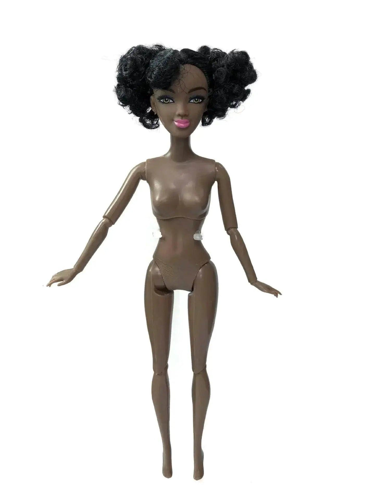  30cm Height Black Dolls Multi-jointed African Dolls with Black Hair for Girls Diy Dress Up Toys -  ToylandEU™