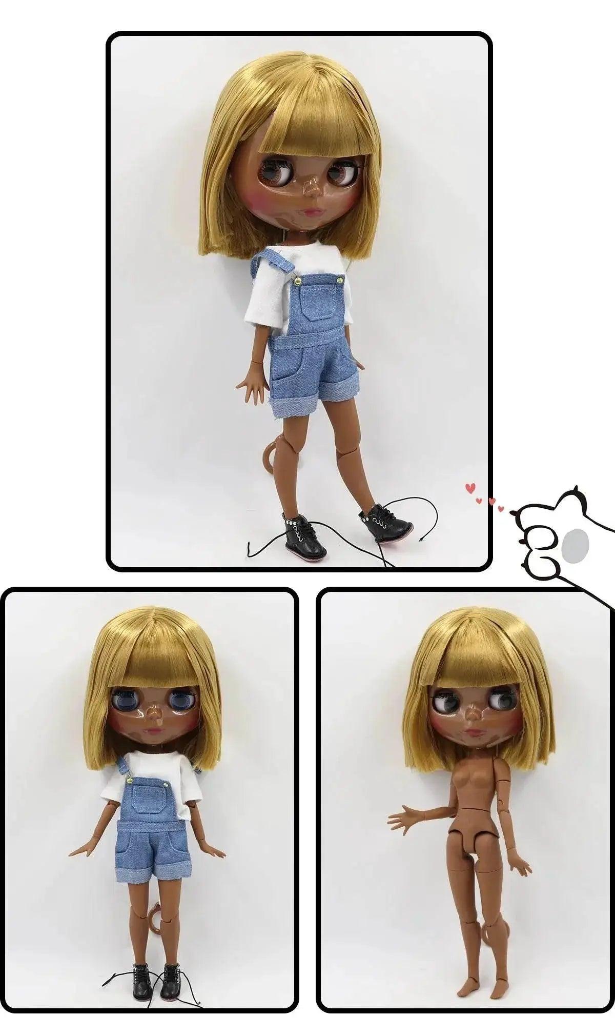  ICY DBS Blyth Doll 1/6 BJD Toy Joint Body Special Offer Lower Price 30cm Anime Doll with Random Eye Colors -  ToylandEU™